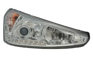 Far Dreapta potrivit IRIZAR PB dupa 2009 (D1S/LED/PY21W, culoare insert: cromat)