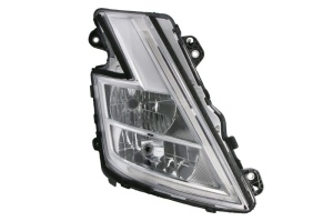 Far Dreapta potrivit VOLVO FH III, FH16 III dupa 2020 (H1/H7/LED, electric, cu motor, functie lumini de zi, culoare insert: cromat, culoare semnalizator: alb)