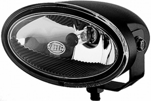 Far universal (H7, 12V, latime 117,4mm, inaltime 72,9mm, gri , plastic, negru)