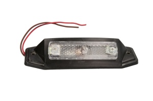 Lampa gabarit Dreapta/Stanga, alb, 12/24V potrivita MAN F2000, F90 dupa 1986