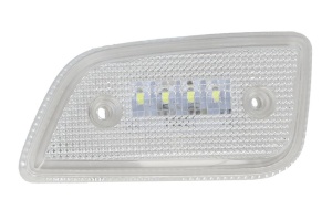 Lampa gabarit Stanga, alb, LED potrivita MERCEDES ACTROS MP4 / MP5 dupa 2011 (acoperis, in parasolar)