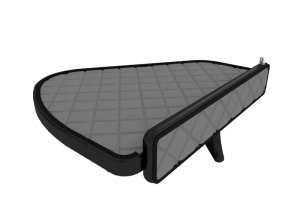 Raft interior cabina Mijloc potrivit IVECO S-WAY dupa 2019 (culoare: gri, serie: ELEGANCE) - Img 2