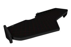 Raft interior cabina potrivit MAN TGX II dupa 2020 (lung, culoare: negru/rosu, serie: ELEGANCE Q)