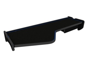 Raft polita interior cabina (lung; sertar suplimentar sub blatul mesei, dublu, cu sertar, culoare: albastru, serie: CLASSIC) potrivit RENAULT