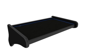 Raft polita interior cabina (mijloc, culoare: albastru, serie: CLASSIC) potrivit RENAULT