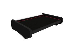 Raft polita interior cabina (mijloc, culoare: rosu, serie: CLASSIC) potrivit MERCEDES