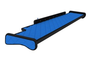 Raft polita interior cabina (panou LED, lumina alba; lung, lung, culoare: albastru, serie: ELEGANCE) potrivit MAN