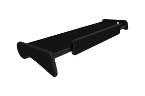 Raft polita interior cabina (panou LED, lumina alba; lung, lung, culoare: negru, serie: ELEGANCE) potrivit MAN - Img 3