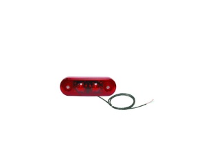 Reflector rosu LED camion 24V 500mm