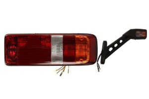 Stop lampa spate dreapta (cu semnalizare, cu lampa ceata, lumina marsalier, cu lumina stop, lumina parcare, reflector triunghiular, cu lampa extensie, cu cablu) potrivit KOGEL; SCHMITZ