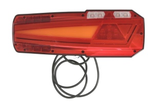 Stop spate Dreapta MAVIC (LED, 12/24V, cu indicator, lampa anti-ceata, lampa mers inapoi, cu lumini frana, lumini parcare/pozitie, reflector, lungime cablu: 1,5m)