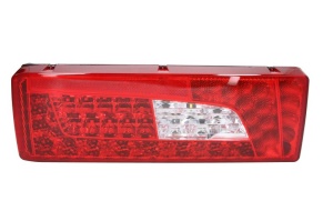 Stop spate Stanga potrivit SCANIA G II, P II, R II, S dupa 2016 (LED, 24V, cu iluminare numar de inmatriculare)