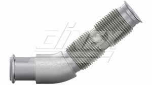 Teava esapament (diametru:88,9mm) potrivit DAF EURO 6