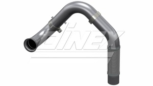 Teava esapament E-LINE (flexibil/110mm, lungime:850mm) potrivit MERCEDES AXOR 2 OM926.913-OM926.990 dupa 2004