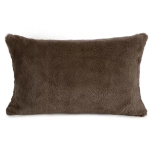 Față de pernă decorativă din blană moale și catifea – 30x50 cm | NINA Premium - Img 5