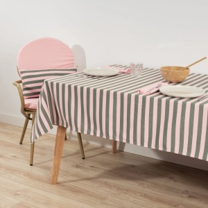 Față de masă Jacquard Moss, Maglia Raya Rosa 160x100 cm