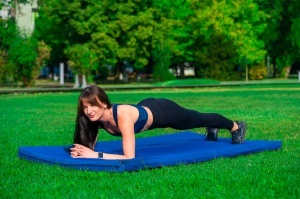 Saltea sport FlexiCore pentru exerciții la sol, 200\90 de culoare Rosu - Img 7