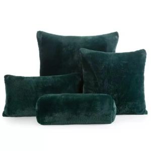 Față de pernă decorativă din blană moale și catifea – 15x45 cm | NINA Premium - Img 5
