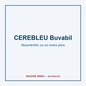CEREBLEU Buvabil — Neurotrofic cu un mare plus