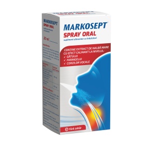 MARKOSEPT spray oral x 20 ml