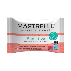 Servetele umede intime Mastrelle Sensitive x 20 buc