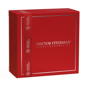 Cutie rigidă pentru cadouri Doctor Fiterman - rosie