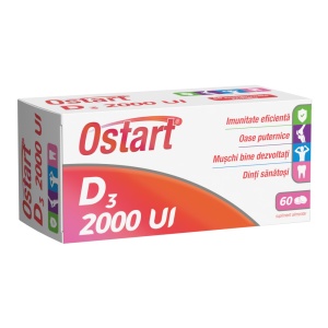OSTART D3 2000 UI 6 bls x 10 cpr film