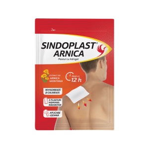 SINDOPLAST ARNICA - PLASTURI CU HIDROGEL x 3 buc