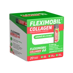 FLEXIMOBIL Collagen soluție 20 fl. unidoză x 25 ml