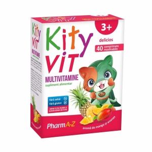 Kityvit Multivitamine, 40 Comprimate, PharmA-Z
