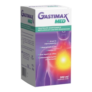 GASTIMAX MED suspensie orală x 200 ml