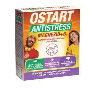 OSTART ANTISTRESS MAGNEZIU + B6 x 20 pl