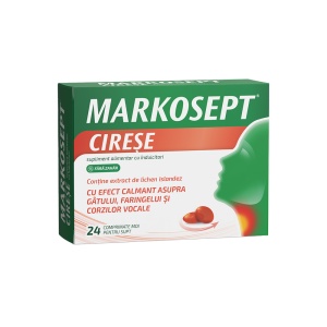 MARKOSEPT CIREȘE 2 bls. x 12 cpr. moi pentru supt