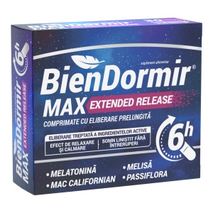 BIEN DORMIR MAX EXTENDED RELEASE 30cpr elib. prel.