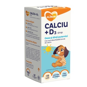 ALINAN CALCIU + D3 sirop 150 ml