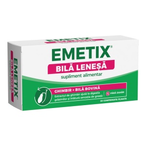 EMETIX BILA LENESA 2 bls x 10 cpr film gastrorezistente