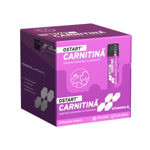 OSTART Carnitină soluție 20 fl unidoză x 25 ml