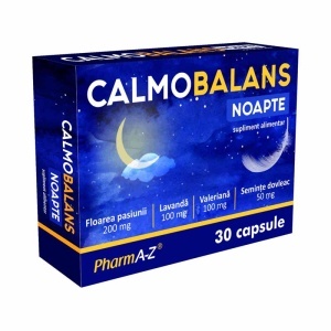 Calmobalans Noapte, 30 Capsule, PharmA-Z