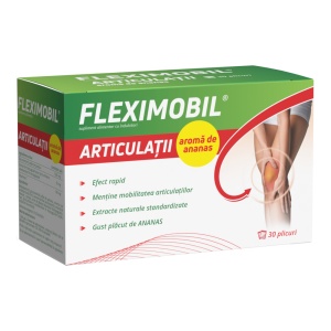FLEXIMOBIL ARTICULAȚII AROMĂ DE ANANAS 30 pl