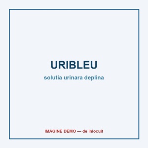 URIBLEU — solutia urinara deplina