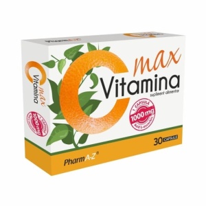 Vitamina C Max 1000 Mg, 30 Capsule, PharmA-Z