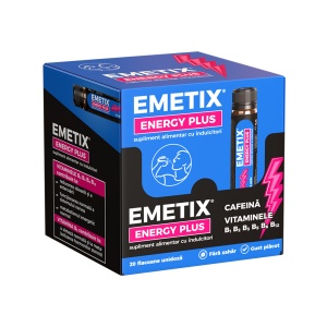 EMETIX Energy Plus soluție 20 fl. unidoză x 25 ml