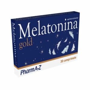 Melatonina Gold 3mg, 30 Comprimate, PharmA-Z