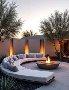 Mobilier Firepit Exterior la Comandă