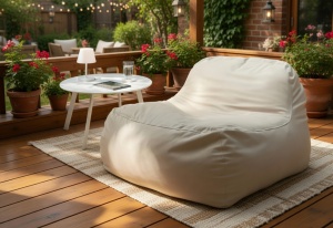 Fotoliu Puf Elegant pentru Living și Terasă | Modele Confortabile