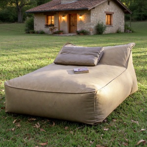Pat din puf personalizat – ideal pentru grădină, plajă și piscină