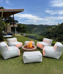 Set fotolii din puf pentru terasă și piscină – Confort personalizat