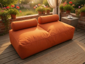 Canapea premium din puf personalizată | Terasă, piscină și HoReCa