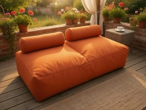 Canapea premium din puf personalizată | Terasă, piscină și HoReCa