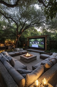 Mobilier Firepit pentru Terasă și Grădină